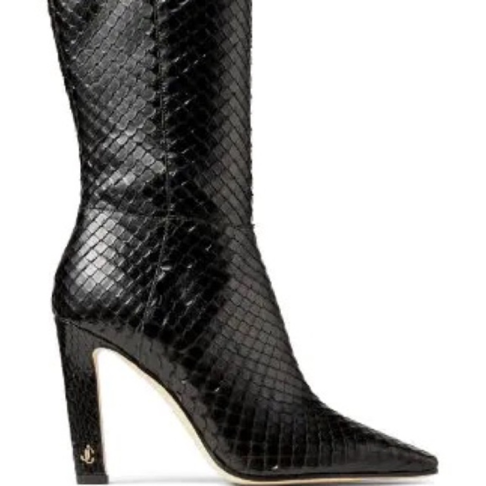 New Jimmy Choo Python Boots - Picture 5 of 13